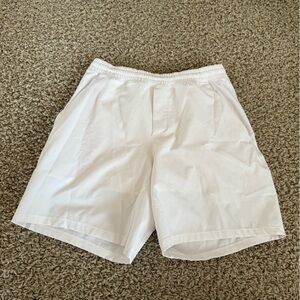 Men’s 7 inch inseams size M white